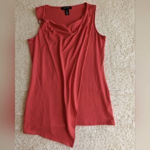 WHBM asymmetrical sleeveless top